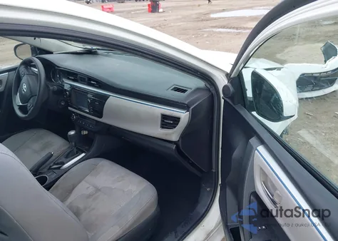 2015 Toyota Corolla Le z USA, uszkodzony, nr VIN 2T1BURHE0FC364600